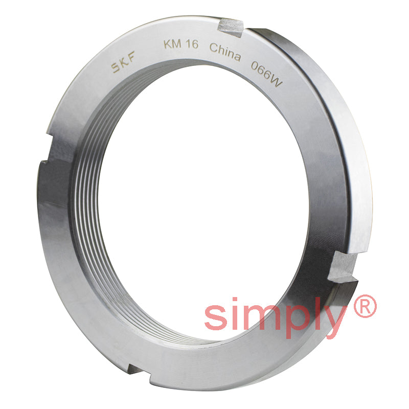 SKF KM16 Lock Nut (Lock Washer Type) M80x2mm