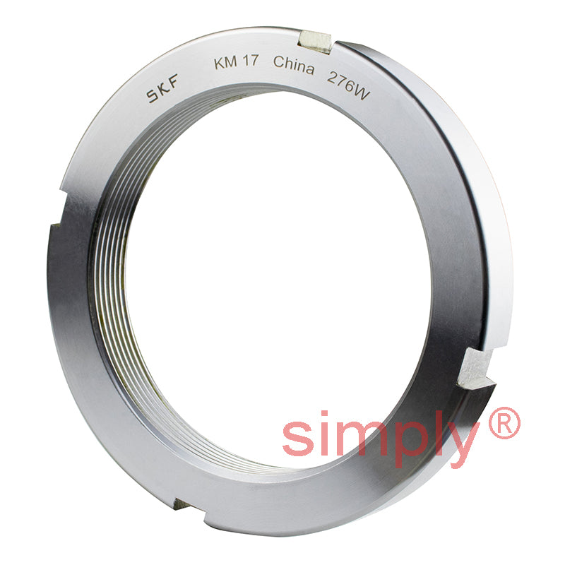 SKF KM17 Lock Nut (Lock Washer Type) M85x2mm