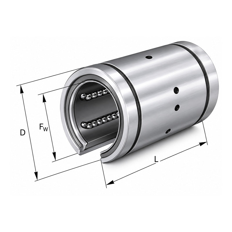 INA KNO40-PP Linear Ball Bearing 40x62x80mm - Allow 1-2 Days - Contact Us For Faster Delivery