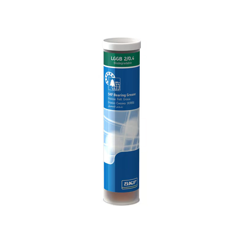 SKF LGGB2 400ml Cartridge Green Bio-degradeable Bearing Grease