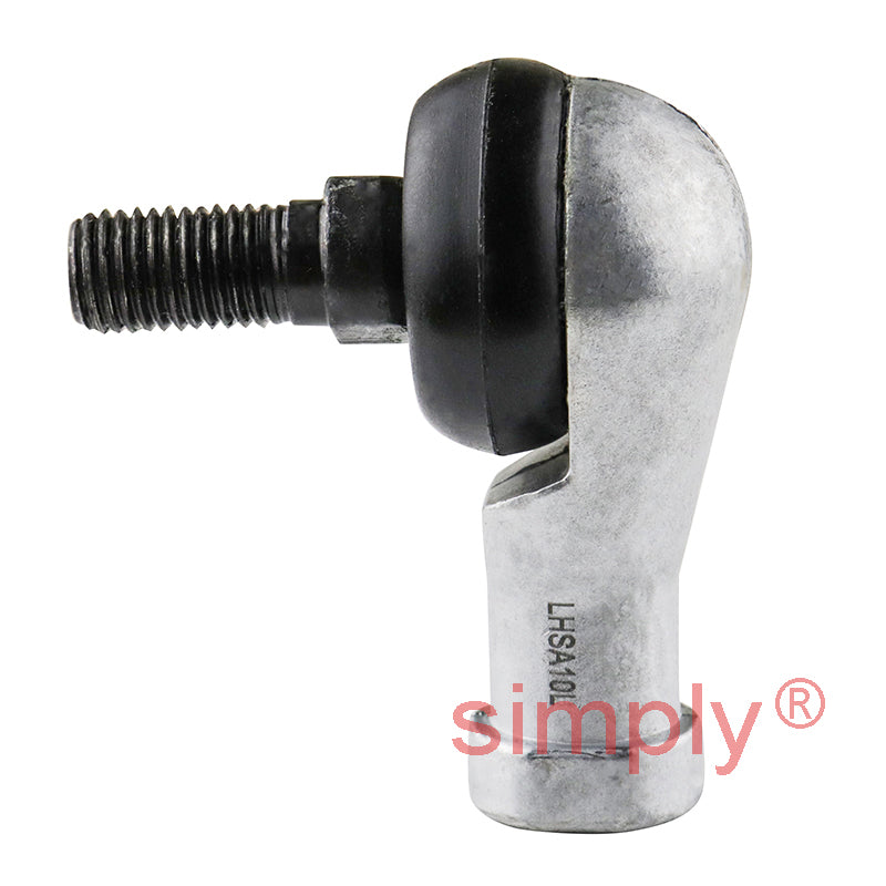 Premier Budget LHSA10L Left Hand Thread Studded Elbow L-Ball End Joint M10x1.25mm Thread