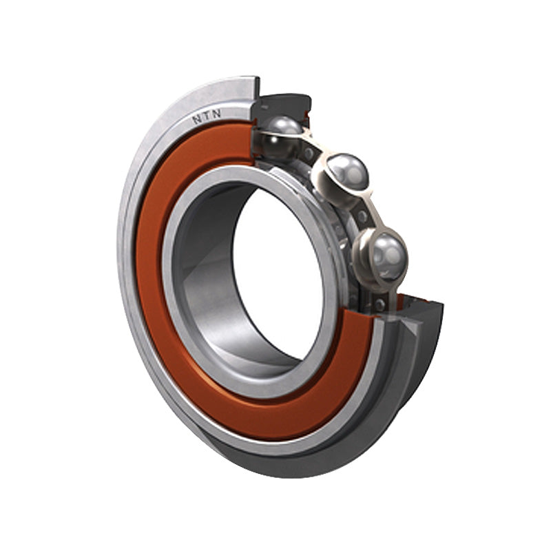 NTN 6307LLUNR/2AS Contact Rubber Sealed Type Deep Groove Ball Bearing with Snap Ring 35x80x21mm