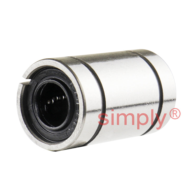 LME8UUAJ Adjustable Linear Ball Bushing with Rubber Seals 8x16x25mm