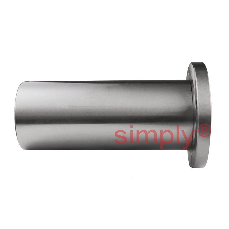 LMEF50LUU Long Round Flanged Linear Ball Bushing with Rubber Seals and Resin Retainer 50x75x192mm