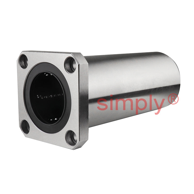 LMEKL60UU Long Square Flanged Linear Ball Bushing with Rubber Seals and Resin Retainer 60x90x211mm