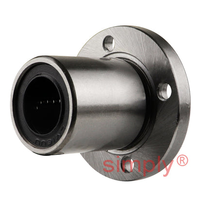 LMF16UU Metric Round Flanged Linear Ball Bushing 16x28x37mm
