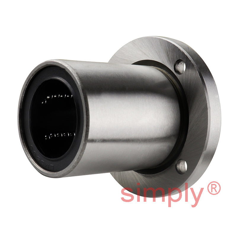 LMF35UU Metric Round Flanged Linear Ball Bushing 35x52x70mm