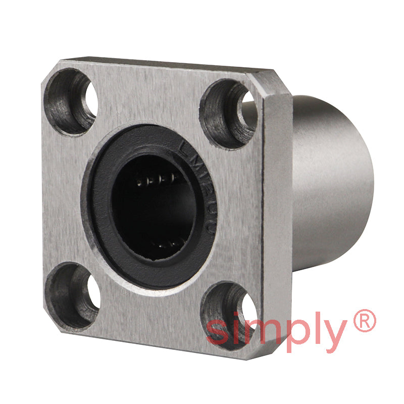 LMK12UU Metric Square Flanged Linear Ball Bushing 12x21x30mm