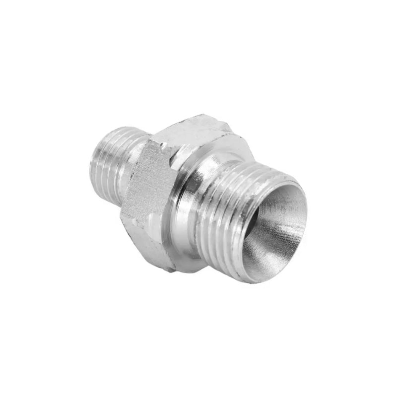 FLEXEQUIP 3/4 inch BSP Male to 3/4 inch BSP Male Hydraulic Adaptor - Allow 2-3 Days
