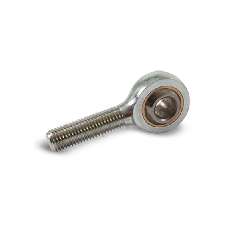 Branded MB-05 Right Hand Imperial Steel / Bronze Lined Maintenance Required Plain Male Rod End 5/16 UNF Thread