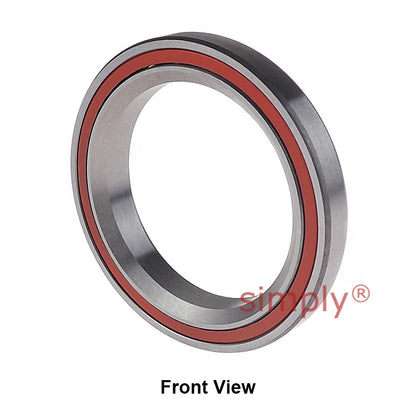 Budget MH-P08 Angular Contact Headset Bearing with External and Internal Chamfers 45x45 deg 30.15x41.8x6.5mm