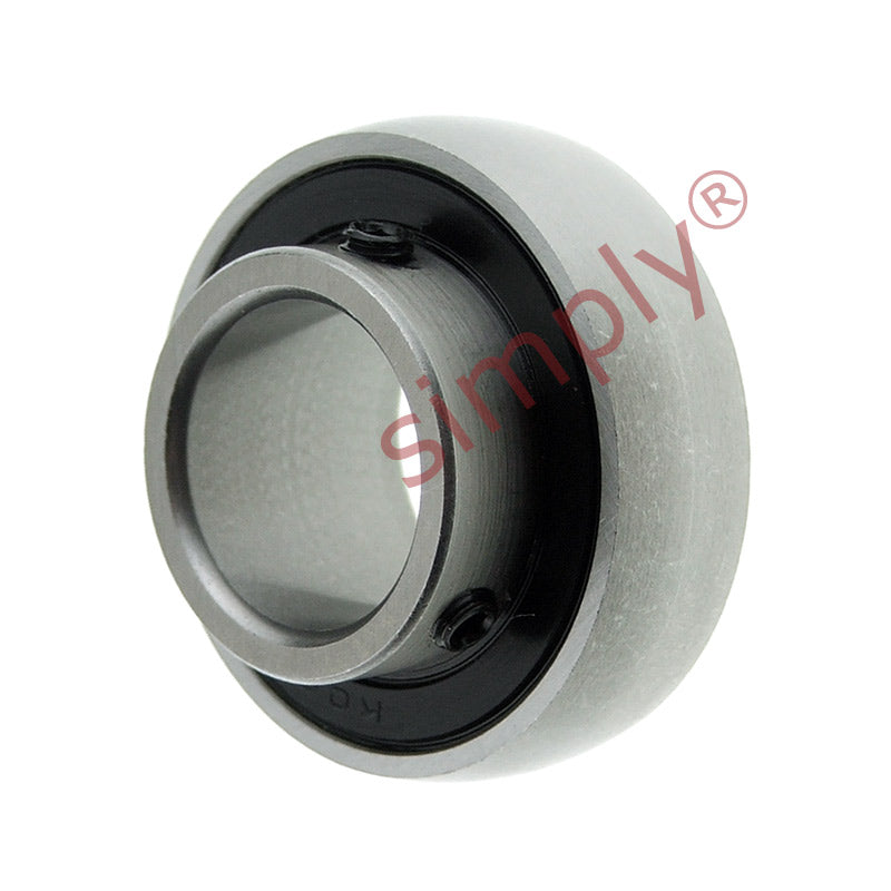 K004 Metric Grub Screw Type Bearing Insert with 20mm Bore 42mm Outside Dia