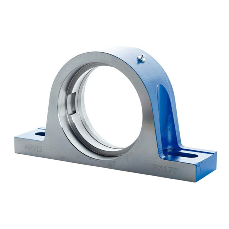 Major Brand SL5T Metric Steel Two Bolt Pillow / Plummer Block Housing for Bearing Inserts with 72mm Outer Diameter - Allow 3-4 Weeks