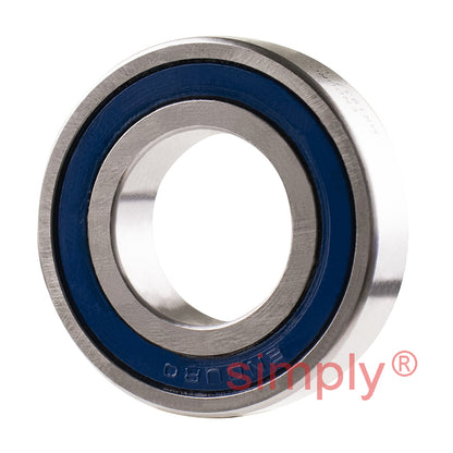 ENDURO MR19372RS Rubber Sealed Deep Groove Ball Bearing 19x37x9mm