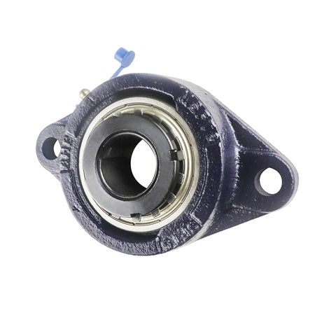 RHP MSFT1030K Two Bolt Oval Cast Iron Flange Housing 25mm Bore Insert