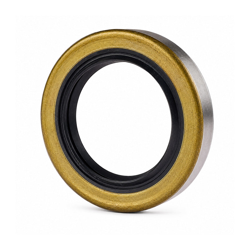5x10x2mm Metal Cased Nitrile Rubber Single Lip Rotary Shaft Oil Seal Springless Design VB Style