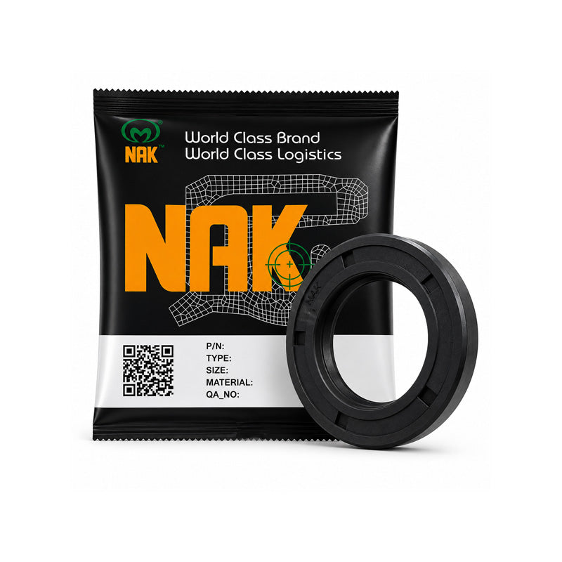 NAK 30x62x12mm Nitrile Rubber Single Lip Rotary Shaft Oil Seal with Garter Spring SC - Allow 7-10 Days