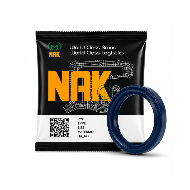 NAK 60x100x10mm Blue Nitrile Rubber Double Lip Rotary Shaft Oil Seal with Garter Spring TC - Allow 7-10 Days