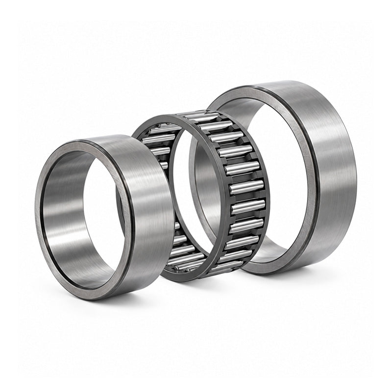 Major Brand NAO25x40x17 Needle Roller Bearings with Machined Rings and an Inner Ring