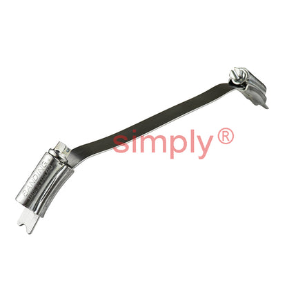 Pack of 10 - JCS NCZ150 Zinc Plated Steel Banding 150mm Connectors for use with 12mm Banding 