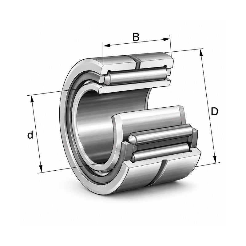 INA NKIB5905 Needle Roller/Angular Contact Ball Bearing 25x42x25mm - Allow 1-2 Days - Contact Us For Faster Delivery