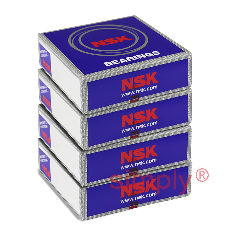 NSK 7007CTRQULP3 Super Precision Angular Contact Spindle Bearing 35x62x14mm (Set of 4)