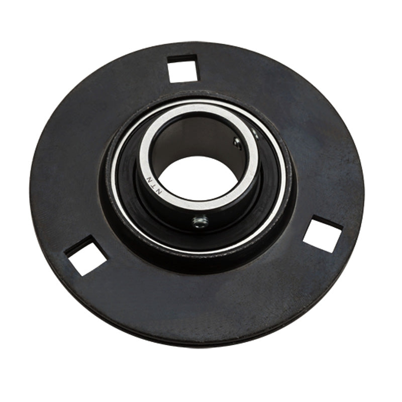 NTN M-ASPF201-008 Round 3 Bolt Pressed Steel Bearing Housing with 1/2 inch Insert - Allow 2-3 Days