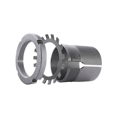 NTN CM-UKFX09ED1/HE2309X Imperial Four Bolt Square Cast Iron Housing with Cast Iron Cover - Closed Version - Insert and Adaptor Sleeve Fits 1-1/2 inch Shaft - Allow 2-3 Days