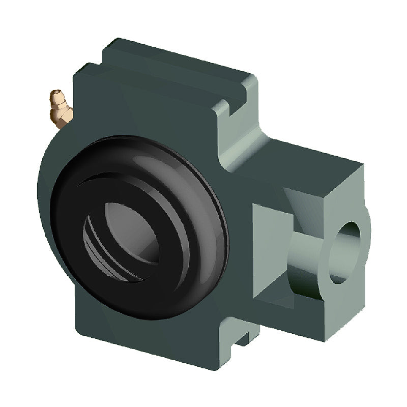 NTN M-SM-UCT206D1 Metric Cast Iron Take Up Unit with 30mm Bore Bearing Unit with Steel Plate Cover - Closed Version - Allow 2-3 Days