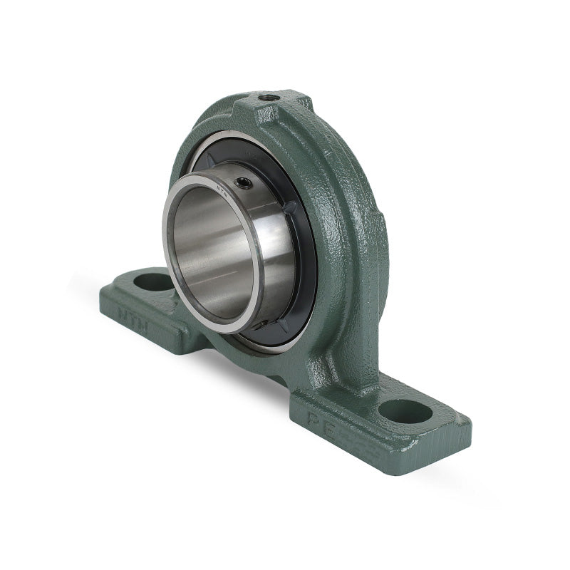 NTN UCPE208D1 Metric Ductile Cast Iron Two Bolt Pillow / Plummer Block Housing with 40mm Bore Insert - Allow 2-3 Days