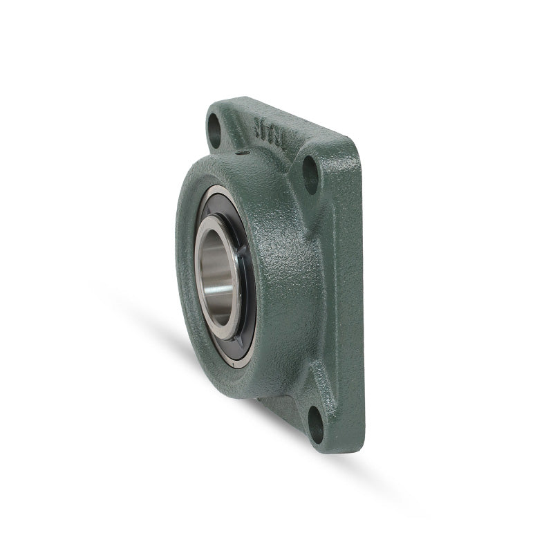 NTN UKFS307D1/H2307X Metric Four Bolt Square Cast Iron Housing Insert and Adaptor Sleeve Fits 30mm Shaft - Allow 2-3 Days