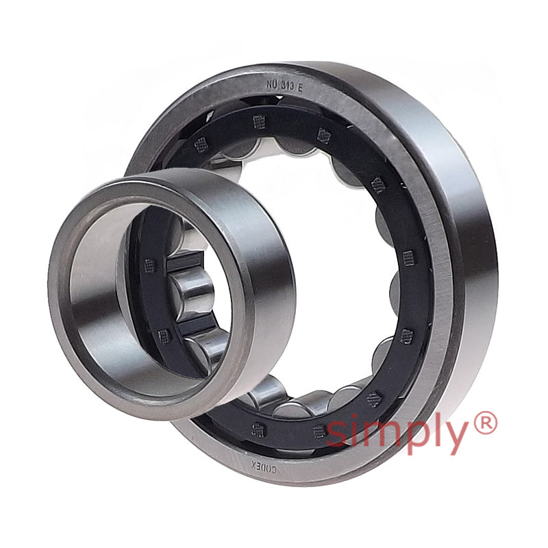 Codex NU313 Single Row Cylindrical Roller Bearing 65x140x33mm