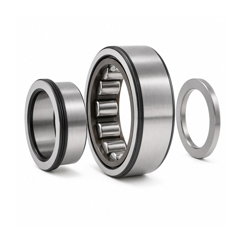 NUP2204-E-TVP2-C3 X-life Cylindrical Roller Bearing with Cage 20x47x18mm