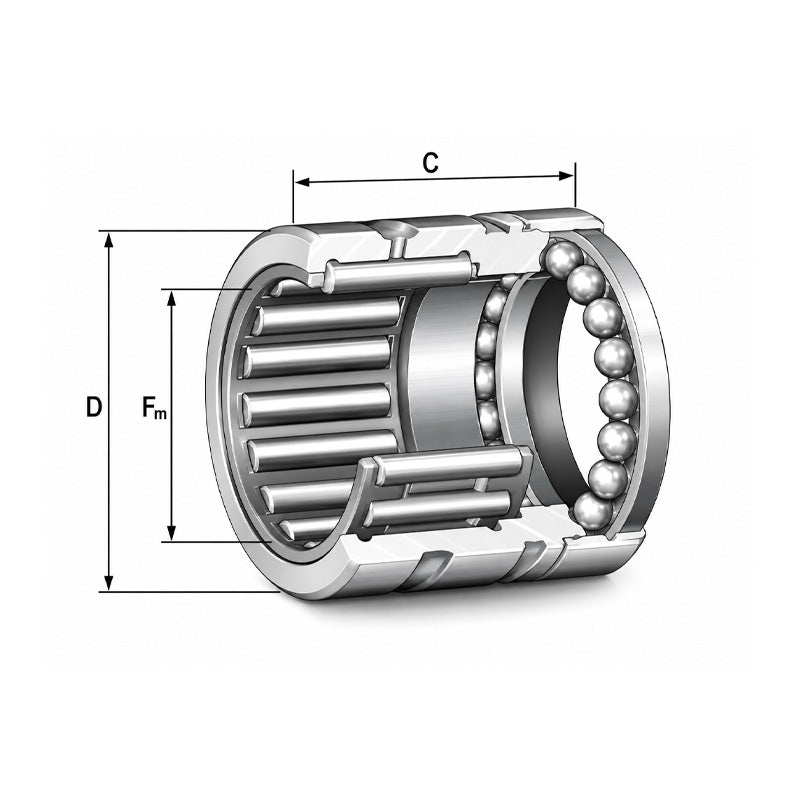 INA NX30-Z-XL Needle Roller/Axial Ball Bearing 30x42x30mm - Allow 1-2 Days - Contact Us For Faster Delivery