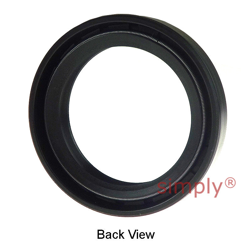 43x55x10.5/12DC4SS Metric Fork and Damper Nitrile Rubber Oil Seal with 2 Opposite Facing Individually Sprung Sealing Lips and Raised Outer Sealing Band on Outside Diameter