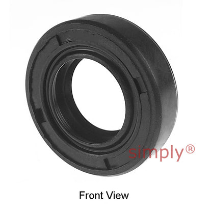 27x72x9.5TC42GR Metric Fork and Damper Nitrile Rubber Oil Seal with Extra Internal Sealing Profile and Raised Outer Sealing Band on Outside Diameter