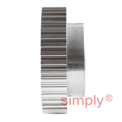 P40-XL-037 - 1/5 inch Pitch 40 Tooth Pilot Bore Aluminium Timing Pulley for 3/8 inch Wide Belt
