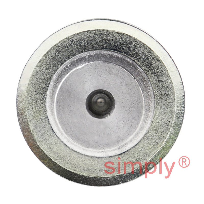 Drive-Flex Aluminium Centre Drilled T5 Timing Pulley with Flanges 5mm Pitch 12 Tooth for 25mm Wide Belts