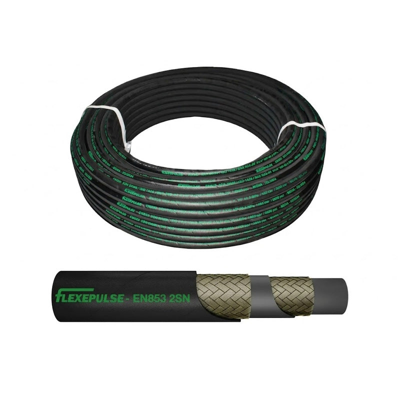 FLEXEPULSE 1-1/4 inch 2SN Hydraulic Hose - Per Metre - Allow 2-3 Days