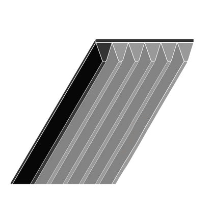 Major Brand 1715PL/675L Poly V Multiple Ribbed Belt 1715mm/67.5 inch Length with 7 Ribs