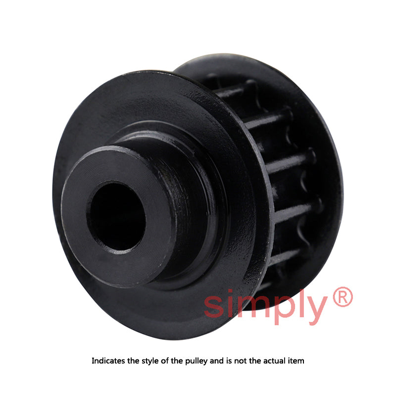 Drive-Flex PC14M-38S-68 - 14mm Pitch 38 Tooth Polychain and Synchrochain Steel Pilot Bore Timing Belt Pulley for 68mm Wide Belts