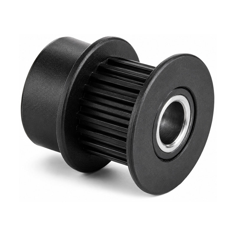 PP110-MXL-025MI - 0.08 inch Pitch 110 Tooth Pilot Bore Polycarbonate (Glass Filled) Timing Pulley with Brass Insert