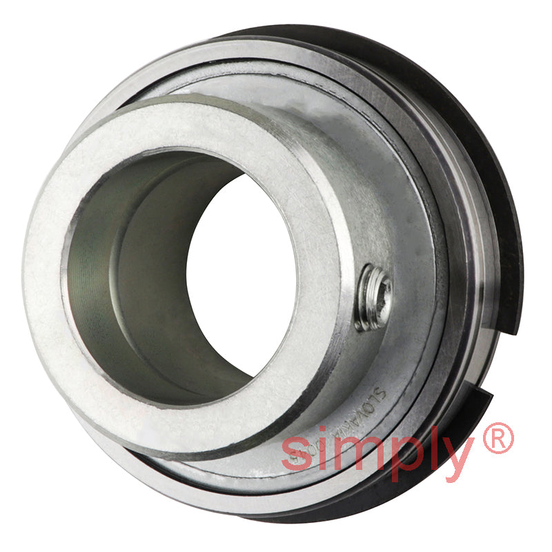 INA RAE20XLNPPNR Metric Parallel Outer Bearing Insert with P Seals and Slots in Outer Ring 20x47x31mm