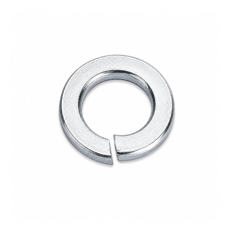 Unifix M12x21x2.5mm Single Coil Rectangular Spring Washer DIN 127B with Bright Zinc Plated Finish