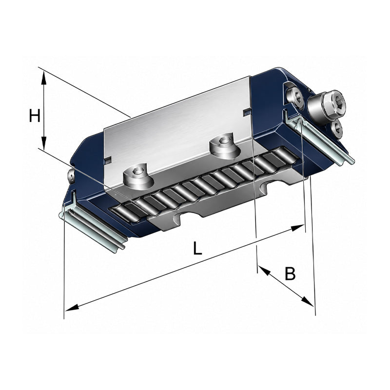 INA RUS38134-KS-GR3/-10-15 Linear Recirculating Ball Bearing and Guideway Assembly - Allow 1-2 Days - Contact Us For Faster Delivery