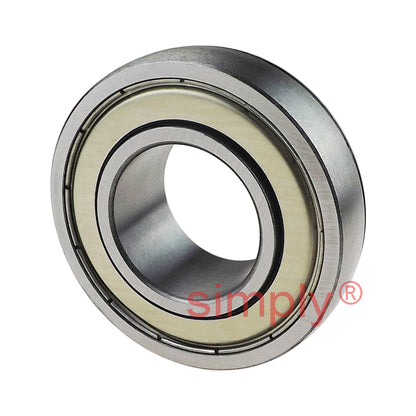 SA206-17 Light Duty Imperial Bearing Insert with Locking Collar 1-1/16 inch Bore 62mm Outside Dia