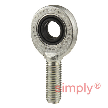 SKF SA15ES Right Hand Steel / Steel Plain Male Rod End M14 Thread