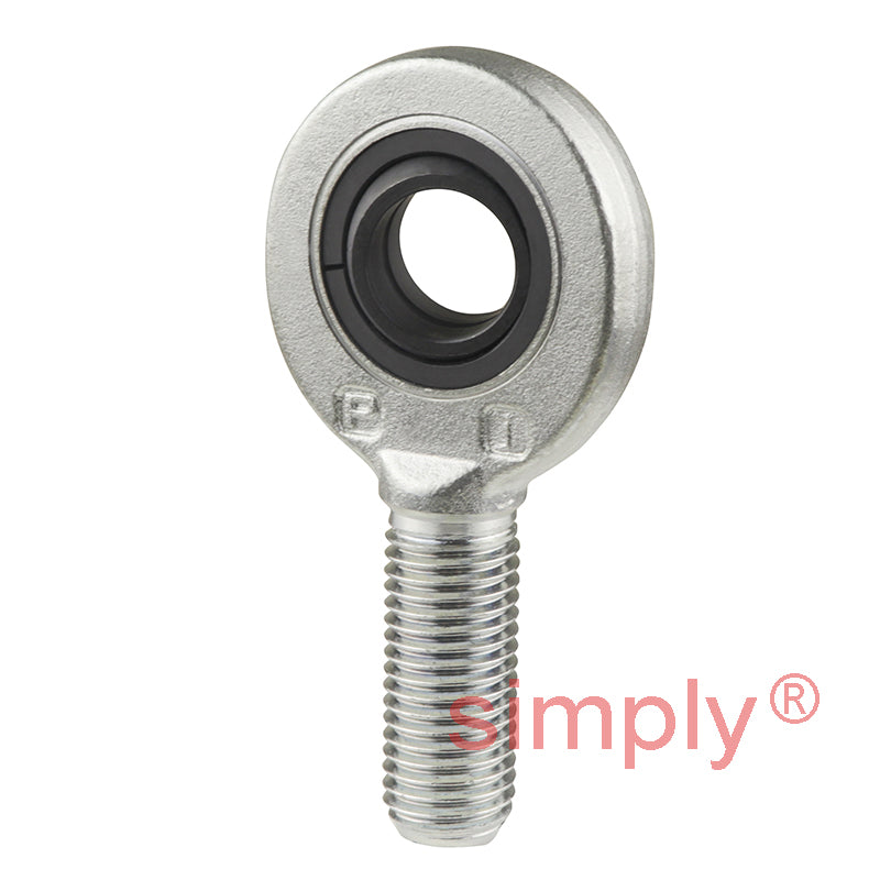 SKF SA17ES Right Hand Steel / Steel Plain Male Rod End M16 Thread