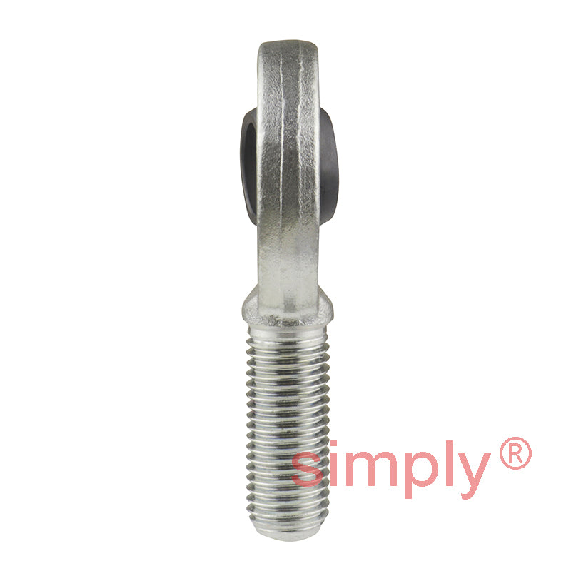 SKF SA17ES Right Hand Steel / Steel Plain Male Rod End M16 Thread
