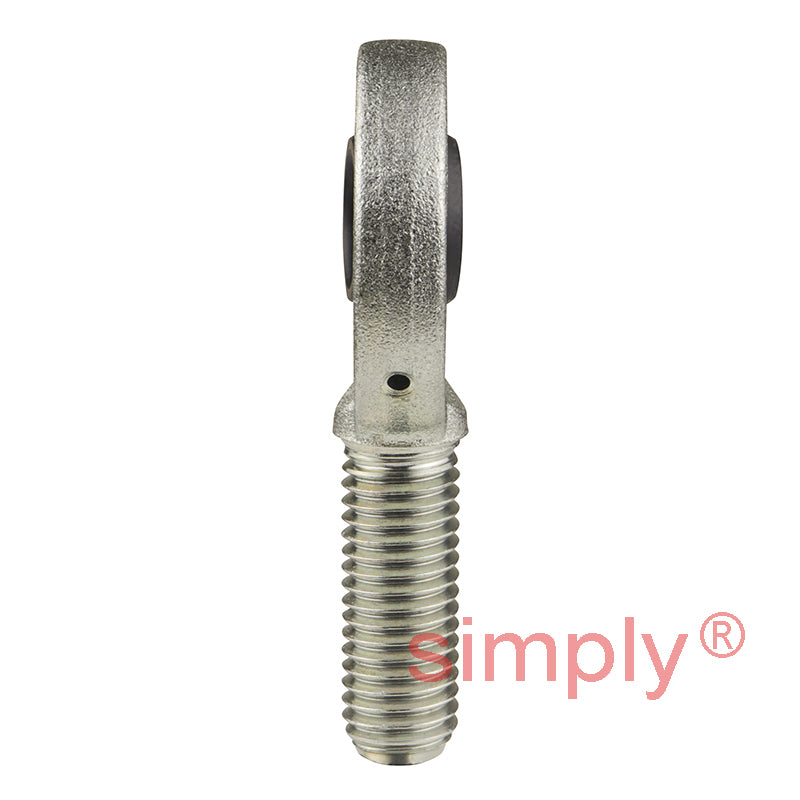 SKF SA20ES Right Hand Steel / Steel Plain Male Rod End M20x1.5 Thread